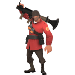 This is the Avatar Image for the Soldier (TF2) AI Voice and Text to Speech Generator